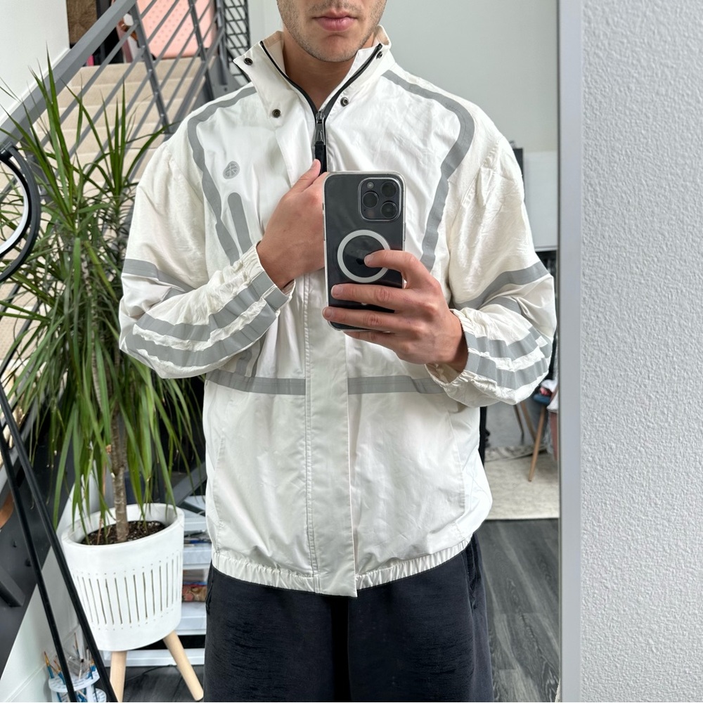 Astrid Andersen Silk Jakcet with reflective accents